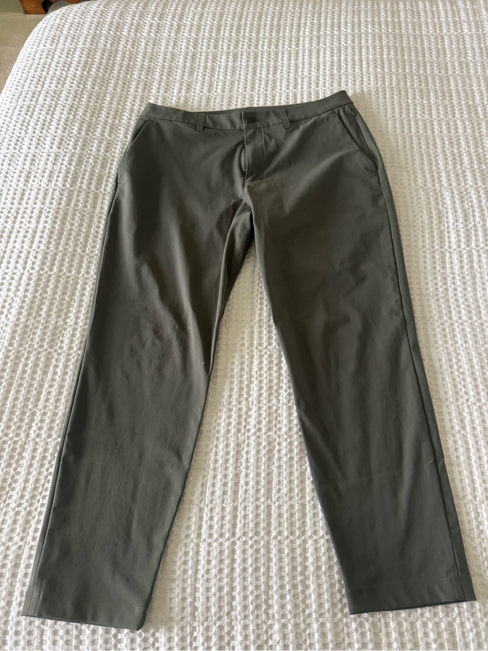 lululemon athletica Slim-Fit Chinos in Olive Green